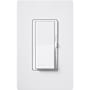 Lutron Diva 0-10V Dimmer Switch, 30mA Sink, 24V, Single-Pole/3-Way, Power Pack Required for 120V Switching White