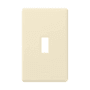 Lutron Fassada Single-Gang wall plate Almond