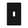 Lutron Fassada Single-Gang wall plate Black