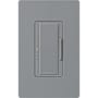Lutron Maestro 120 Volt 1000 Watt Single Pole/Multi Location Digital Fade Dimmer Gray