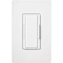 Lutron Maestro 120 Volt 1000 Watt Single Pole/Multi Location Digital Fade Dimmer White