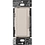 Lutron Maestro PRO LED+ Dimmer Switch, 250W LED/500W ELV/400VA MLV, Neutral Optional, Single Pole/Multi-Location, 120V Taupe