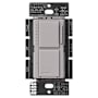 Lutron Maestro LED+ Dual Dimmer and Switch, 75W LED Bulbs, Single Pole Green