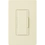 Lutron Maestro 120 Volt 1000 Watt Single Pole/Multi Location Magnetic Low Voltage Digital Fade Dimmer Almond