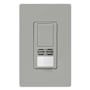 Lutron Maestro Dual-Tech Motion Sensor Switch, Vacancy Only, 6A, 120-277V, Single Pole, Ground or Neutral Required Gray