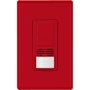 Lutron Maestro Dual-Tech Motion Sensor Switch, Vacancy Only, 6A, 120-277V, Single Pole, Ground or Neutral Required Hot