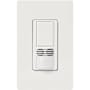 Lutron Maestro Dual-Tech Motion Sensor Switch, Vacancy Only, 6A, 120-277V, Single Pole, Ground or Neutral Required Snow White