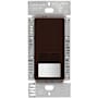 Lutron Maestro Dual-Tech Motion Sensor Switch, 6A, 120-277V, Single Pole/3-Way, Neutral Required Brown