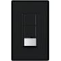 Lutron Maestro Partial-On Dual Circuit Motion Sensor Switch, 6A Light, 120-277V, Single Pole, Ground or Neutral Required Black
