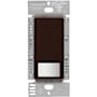Lutron Maestro 0-10V Motion Sensor/Dimmer Switch, 8A, Neutral Optional, 120-277V, Single Pole/Multi-Location Brown