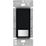 Lutron Maestro 0-10V Motion Sensor/Dimmer Switch, 8A, Neutral Optional, 120-277V, Single Pole/Multi-Location Midnight
