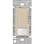 Lutron Maestro 0-10V Motion Sensor/Dimmer Switch, 8A, Neutral Optional, 120-277V, Single Pole/Multi-Location Taupe