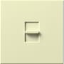 Lutron Nova T Dimmer, 1500W Incandescent/Halogen Only, Single-Pole, 120V, Small Control, Wall Plate Included Almond