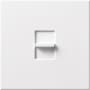 Lutron Nova T Dimmer, 1500W Incandescent/Halogen Only, Single-Pole, 120V, Small Control, Wall Plate Included White