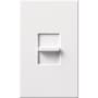 Lutron Nova T Dimmer, 600W Incandescent/Halogen Only, Single-Pole, 120V, Small Control, Wall Plate Included White