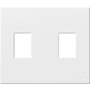Lutron Nova T Wall Plate Kit, Single-Gang, Fits 1 Nova T/Nova Control, No Fins Broken Ivory