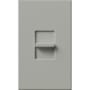Lutron Nova T 0-10V Dimmer Switch, 8A, 30mA Sink, Single-Pole, No Neutral Required, 120V, Wall Plate Included Gray