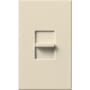 Lutron Nova T 0-10V Dimmer Switch, 8A, 30mA Sink, Single-Pole, No Neutral Required, 120V, Wall Plate Included Light Almond