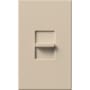 Lutron Nova T 0-10V Dimmer Switch, 8A, 30mA Sink, Single-Pole, No Neutral Required, 120V, Wall Plate Included Taupe
