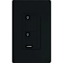 Lutron Caseta In-Wall Smart Switch PRO, No Neutral Required, 5A Lighting or 3A General Fan Load, 120/277V, Single Pole/3-Way Black