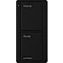 Lutron 2-Button Scene Pico Smart Remote, with Pre-engraved Text ("Home/Away") Midnight