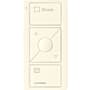 Lutron Original 3-Button Pico Smart Remote with Raise/Lower and Preset, with Shade Icons and Text ("Shade") Texture Biscuit