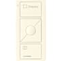 Lutron Original 3-Button Pico Smart Remote with Raise/Lower and Preset, with Shade Icons and Text ("Drapery") Texture Biscuit