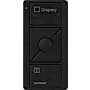 Lutron Original 3-Button Pico Smart Remote with Raise/Lower and Preset, with Shade Icons and Text ("Drapery") Texture Black