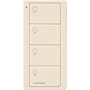 Lutron 4-Button, Scene Control, Pico Smart Remote, with Light Icons Light Almond