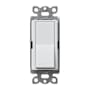 Lutron Claro Single Pole/3-Way, On/Off Rocker Switch, 15A Mist