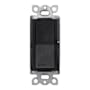 Lutron Claro Single Pole/3-Way, On/Off Rocker Switch, 15A Midnight