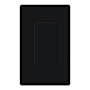 Lutron Claro Designer Blank Insert Midnight