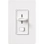 Lutron Skylark 120 Volt 300 Watt Single Pole Electronic Low Voltage Preset Dimmer White