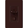 Lutron Skylark 120 Volt 360 Watt 1.5 Ampere Quiet 3-Speed Fan Control / Light Switch Brown