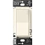 Lutron Sunnata On/Off Switch, 6A Lighting or 3A 1/10HP Motor, Single Pole/Multi-Location Biscuit