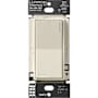 Lutron Sunnata On/Off Switch, 6A Lighting or 3A 1/10HP Motor, Single Pole/Multi-Location Pumice