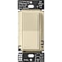 Lutron Sunnata PRO LED+ Touch Dimmer, Phase Selectable, LED/MLV/ELV, Single Pole/Multi-Location, Neutral Required Sand