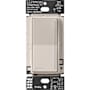 Lutron Sunnata PRO LED+ Touch Dimmer, Phase Selectable, LED/MLV/ELV, Single Pole/Multi-Location, Neutral Required Taupe