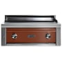Lynx Grills Professional 46,000 BTU 30 Inch Built-In Natural Gas Asado Cooktop Grill with LED Lit Controls Sierra