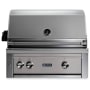 Lynx Grills Professional 46,000 BTU 30 Inch Wide Natural Gas Built-In Grill with All Trident Infrared Burners Limestone