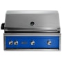 Lynx Grills Professional 69,000 BTU 36 Inch Wide Natural Gas Built-In Grill with All Trident Infrared Burners and Rotisserie Pacific Blue