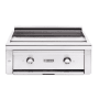 Lynx Grills Professional 46,000 BTU 30 Inch Built-In Natural Gas Asado Cooktop Grill with LED Lit Controls Stainless Steel