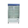 Magic Chef Norpole 53 Inch Wide 45 Cu. Ft. Side by Side Door Swing Reach-In Merchandiser Freezer White