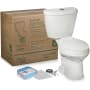 Mansfield Summit 1.1/1.6 GPF Dual-Flush Two-Piece Elongated Toilet Complete Kit White