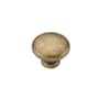 Manzoni 1-3/8 Inch Zamac Mushroom Cabinet Knob from the Classic European Renaissance Collection Distressed Brass