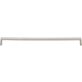 Manzoni Jena 12-5/8 Inch Center to Center Zamac Handle Cabinet Pull from the Classic European Renaissance, Modern Silk Touch Collection Distressed Pewter