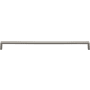 Manzoni Jena 12-5/8 Inch Center to Center Zamac Handle Cabinet Pull from the Classic European Renaissance, Modern Silk Touch Collection Silk Touch Grey