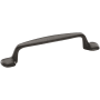 Manzoni 3-3/4 Inch Center to Center Zamac Handle Cabinet Pull from the Classic European Renaissance Collection Lacquered Bronze
