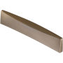 Manzoni Leaf 6-5/16 Inch Center to Center Zamac Rectangular Cabinet Pull from the Urban Modern Collection Satin Brass
