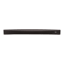 Manzoni Leaf 12-5/8 Inch Center to Center Zamac Rectangular Cabinet Pull from the Urban Modern Collection Satin Black